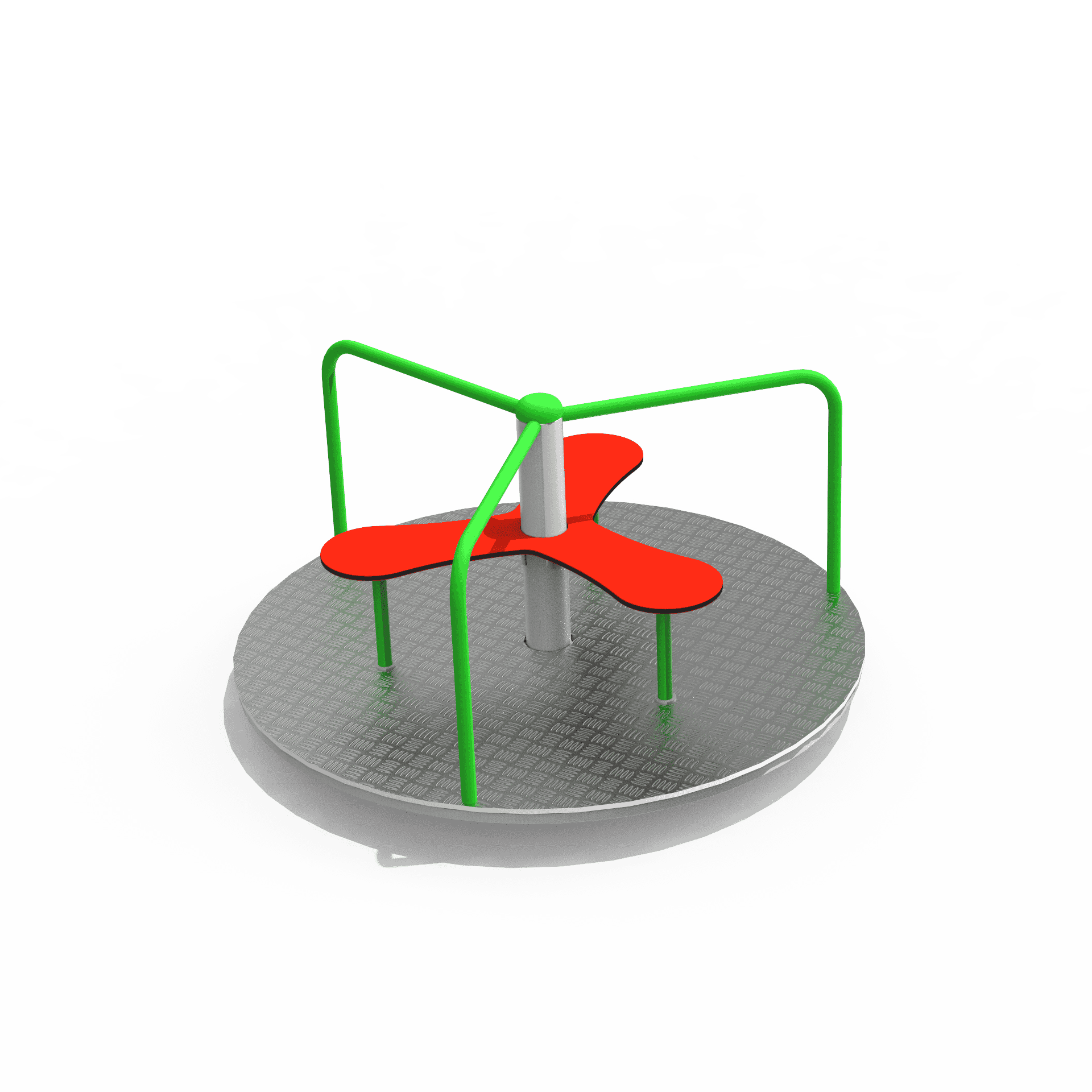 karuzela trójramienna siedzisko